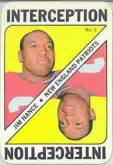1971 Topps Game Inserts Football Cards